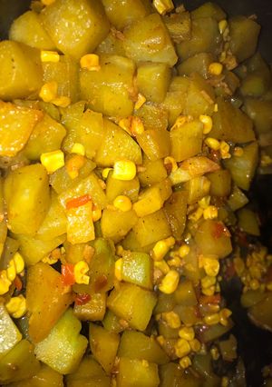 Una foto de Picadillo de Chayote