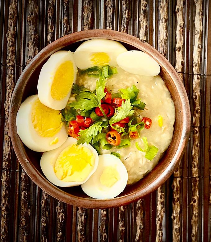 Foto resep Oats & Barley Flakes Cream Soup