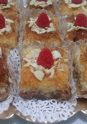 صورة لوصفة القطايف اوالكنافة 😋
