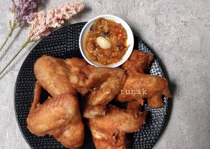Bagaimana Menyiapkan Ayam Goreng Ketumbar/Krispy, Enak Banget