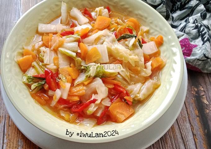 Resep Tumis Sayuran Sawi Kobis Wortel Oleh Dyahwulan Bae Cookpad