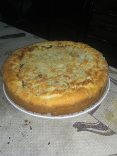 Una foto de Tarta de coco con dulce de leche