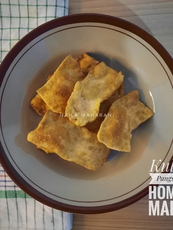 Langkah Gampang Menyiapkan Resep  Kulit Pangsit Goreng yang Enak Banget, Bikin Ketagihan