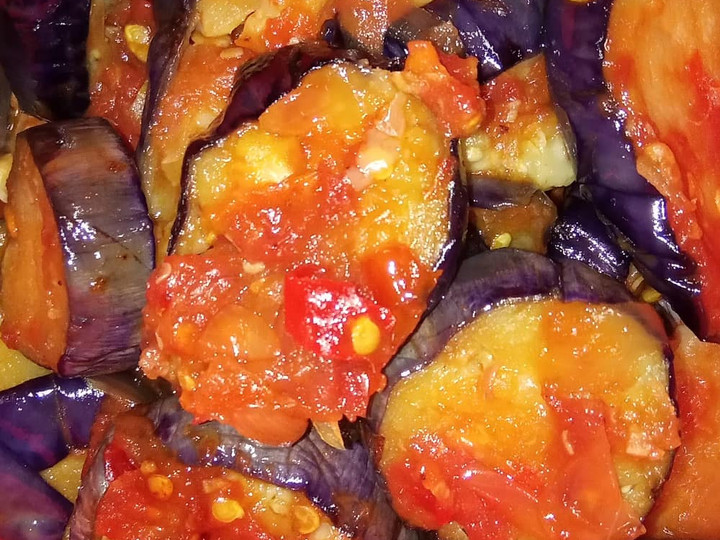 Ternyata begini lho! Cara mudah membuat Sambel Terong ungu  lezat