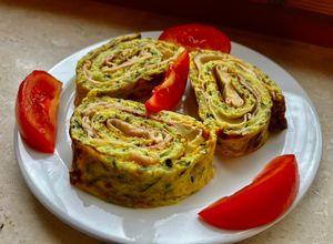 Cukkini tekercs recept fotója