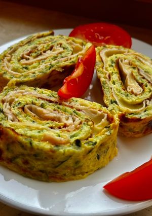 Cukkini tekercs recept fotója