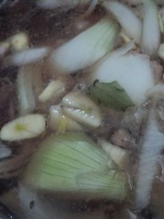 Una foto de Caldo de hígado de pollo a la Mexicana Doña Cole Correa. México