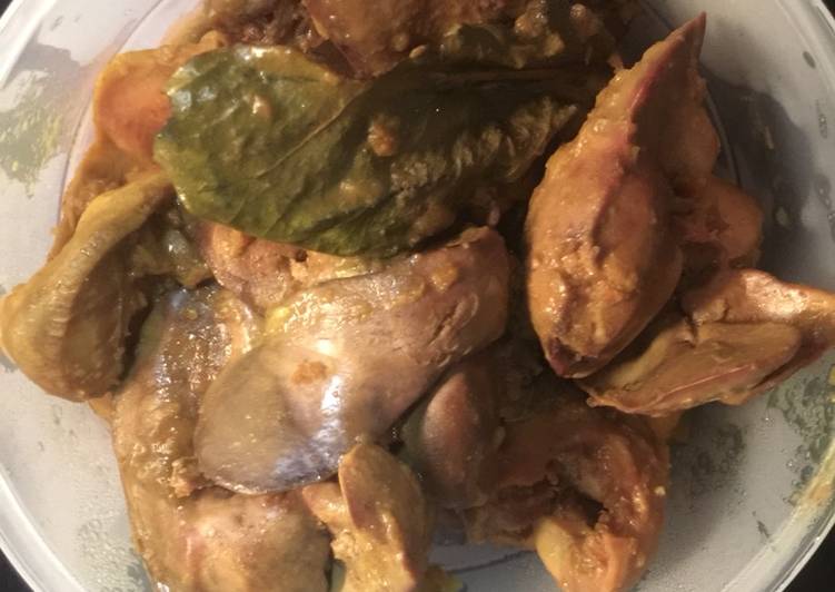 Resep Masakan ala Rumahan, ungkep hati ampela ayam Anti Gagal