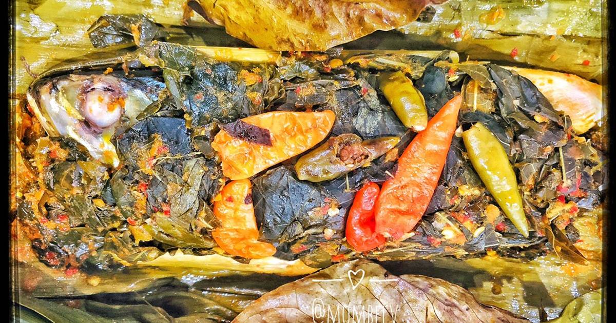 72 resep pepes ikan daun singkong  enak dan sederhana ala 