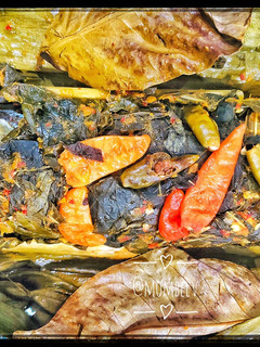 Foto resep Pepes ikan kembung daun singkong
