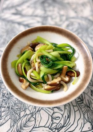 Hình của món Mỳ udon xào chay.
