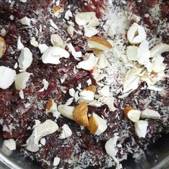 Healthy Beetroot Halwa A picture of Healthy Beetroot Halwa .
