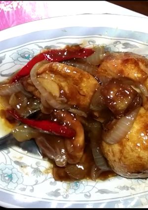 Foto resep Telur Bundar Saus Teriyaki