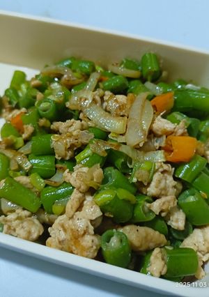 Foto resep Tumis ayam giling