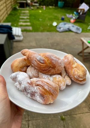 Foto resep Donat Korea kkwabaegi