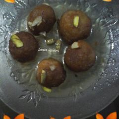 A picture of Bread Gulab Jamun.