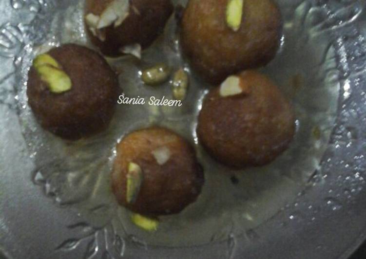 Bread Gulab Jamun