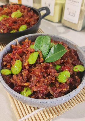 Foto resep 🌶️Sambal teri petai🌶️