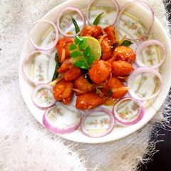 A picture of Paneer 65.