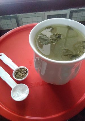 முருங்கைக்கீரை சூப் செய்முறை முக்கிய புகைப்படம்