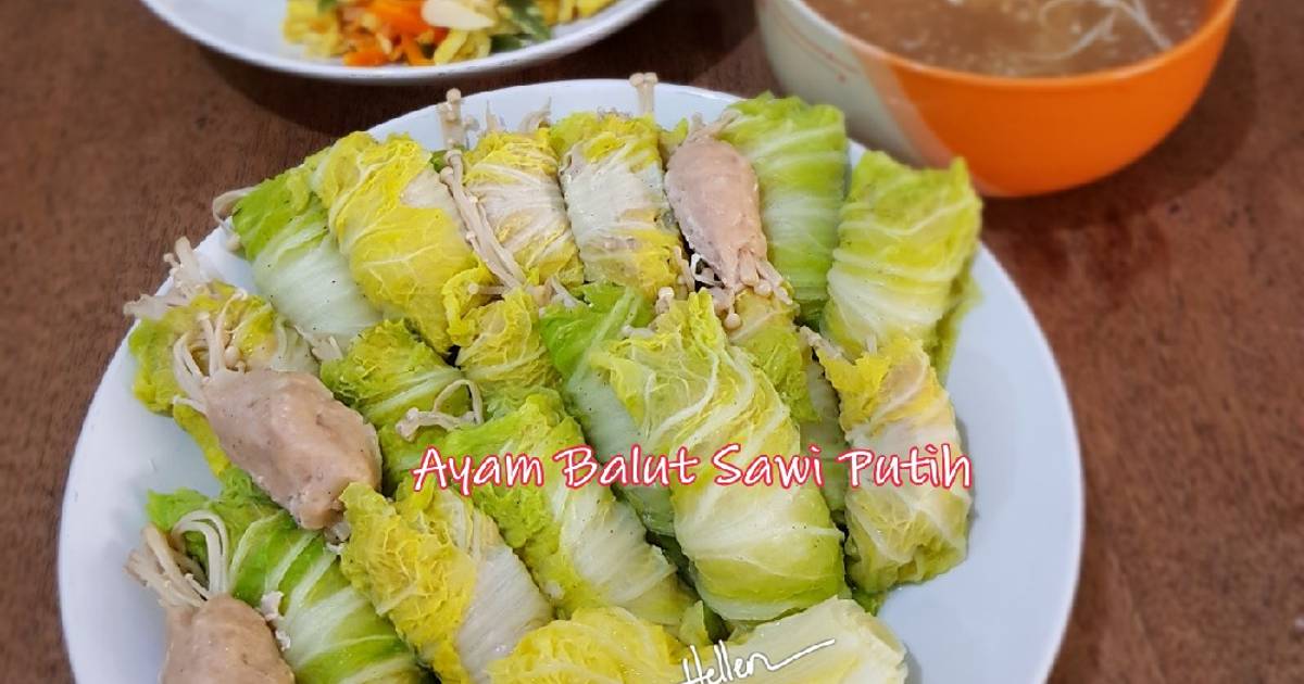 Resep Ayam Balut Sawi Putih Oleh Hellen Cookpad