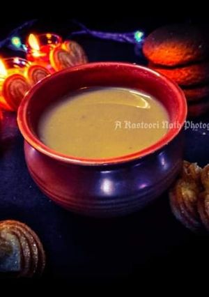 আদা দিয়ে দুধ চা রেসিপির প্রধান ছবি