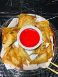 Wantán Frito con Masa de Gyoza!