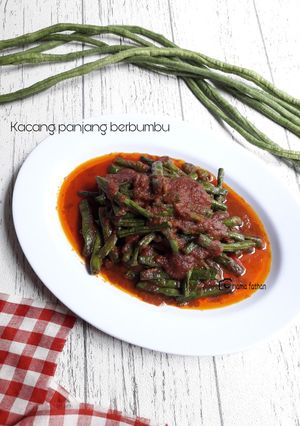 Foto resep Kacang panjang berbumbu