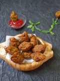 Easy and Crispy Bitter gourd skin muthiyas