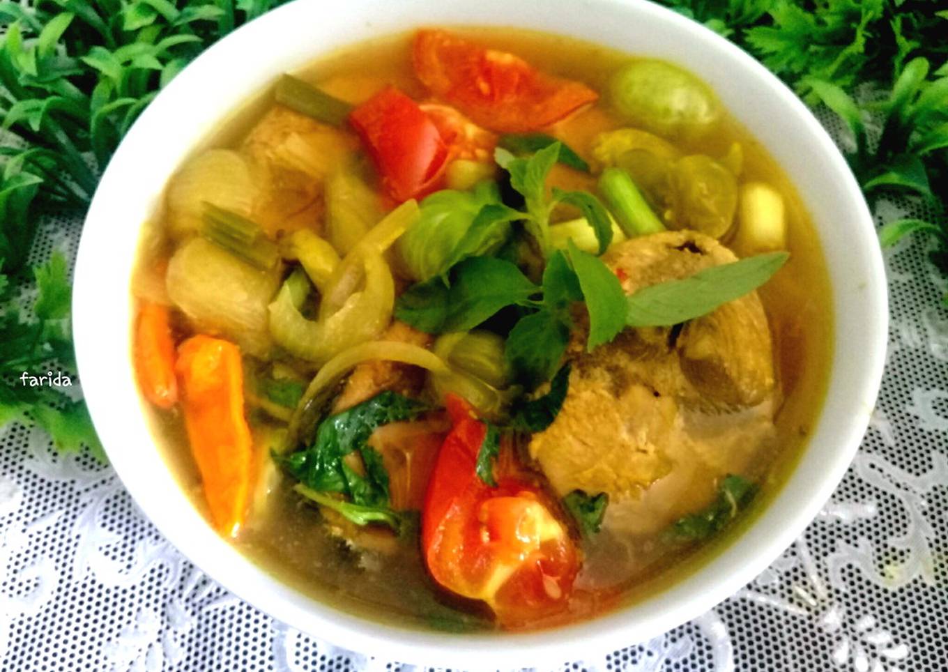 Soup Ikan Tuna Kuah Asam Segar