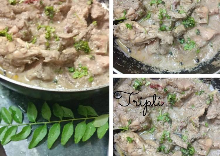 Simple Way to Make Delicious Chicken rezala(Kolkata special chicken)