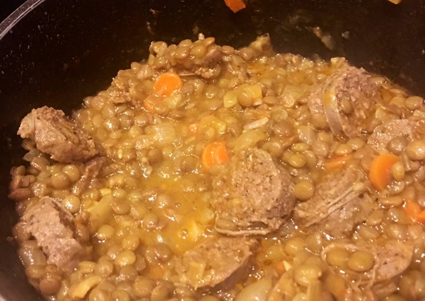 Lentejas con chorizo