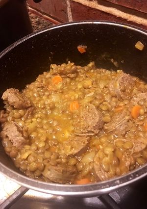 Una foto de Lentejas con chorizo
