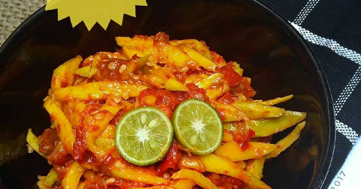 Resep Sambal Pencit Mangga Muda Oleh Pawone Ibuh Cookpad