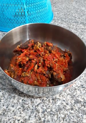 Foto resep Dendeng lambok lado merah