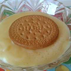 Una foto de Natillas caseras en microondas