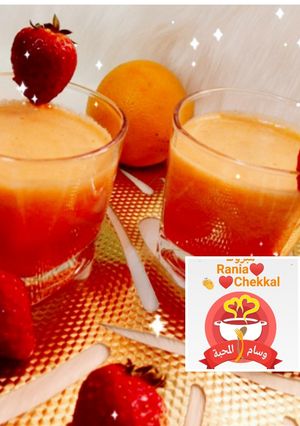 صورة لوصفة 🍓🍊 كوكتال فواكه 🍓🍊