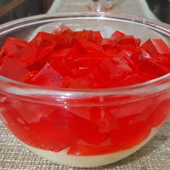 A picture of Custard WITH Jelly😍❤.