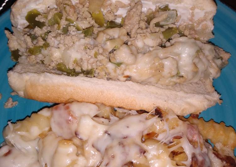 Step-by-Step Guide to Prepare Perfect Chicken steak and cheese subs