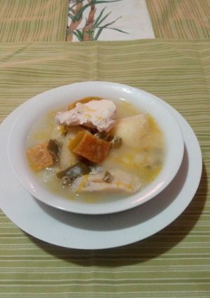 Una foto de Sopa de Atún Oriental