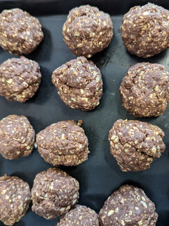 A picture of Protein balls (vegan).