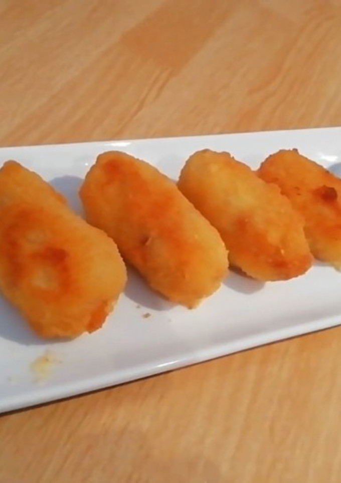 Una foto de Croquetas de pollo y jamón