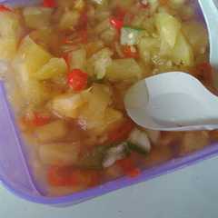 A picture of Manisan/asinan ya?? Yg penting enyaaaakk dan simple.