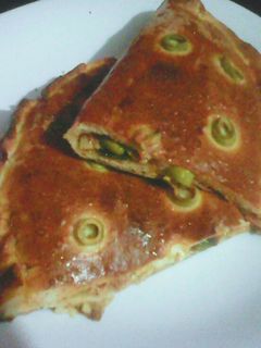صورة لوصفة بيتزا سوفلي المحلات😋