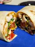 Grilled Mediterranean Chicken wraps