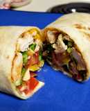 Grilled Mediterranean Chicken wraps