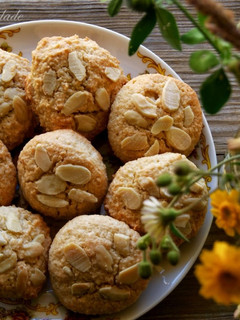 Foto de Cookies de Amêndoa e Canela