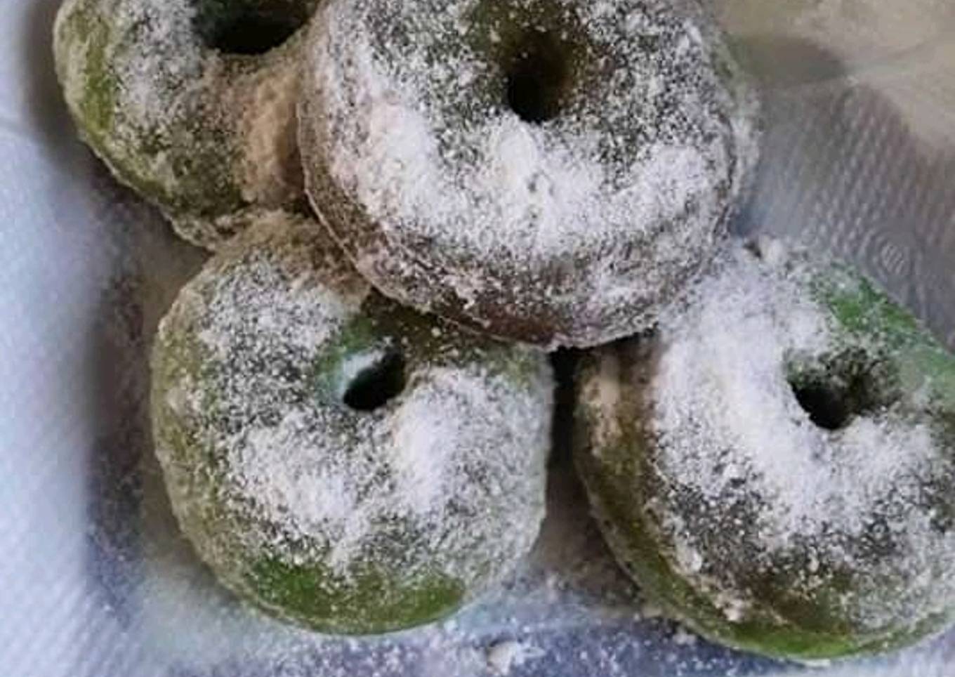 Potato Donuts. Tanpa Vanili Takaran Sendok