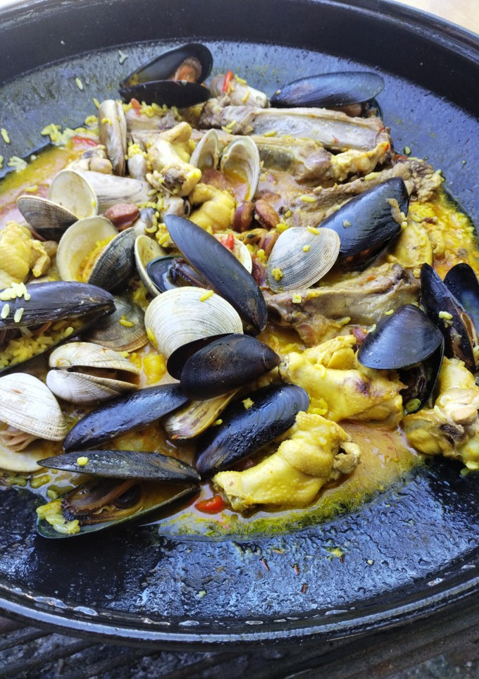 Una foto de Paella paty