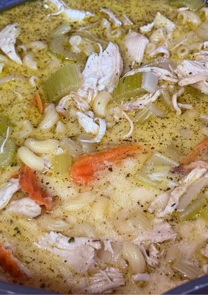 A picture of Filipino Chicken Sopas (One-Pot).